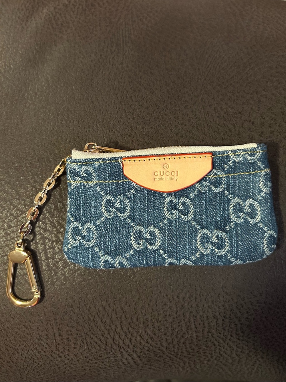 Unlisted Denim GG Monogram
Keychain Pouch
